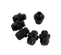 bulones llanta Compatible con Infiniti para EX35 2008 2009 2010 2011 2012 Tuercas hexagonales de 21 mm M12 x 1.25 37 mm(Black)