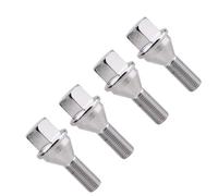 bulones llanta Compatible con Jeep para Renegade 2012-2016 Pernos de rueda M12X1.25 de acero al carbono plateado de 28 mm