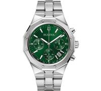 Bulova Reloj analógico 96B409 Cronógrafo clásico 44 mm 10 ATM para hombre