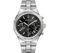 BULOVA Analógico Modelo 96B410 Misc Classic Chronograph Mens Watch 44mm 10ATM. Marca