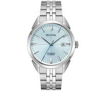Bulova 96B423 Sutton Automatico 41,5mm 3ATM Automática Unisex Azul Plata 42mm