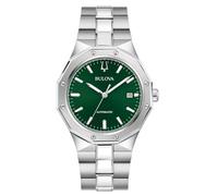 Bulova 96B464 Classic - Reloj de pulsera para hombre (acero inoxidable, 10 bar, analógico, fecha, plateado)