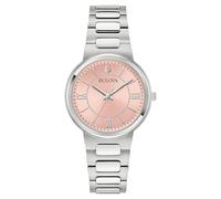 Bulova 96L335 - Reloj analógico de cuarzo para mujer con correa de acero inoxidable