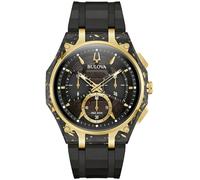 Bulova 98A328 Reloj de Hombre Curv Carbono y oro Cronógrafo 44mm 3ATM