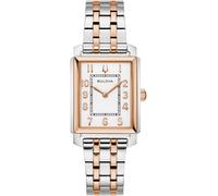 Bulova 98L328 Sutton - Reloj de pulsera para mujer, acero inoxidable, 3 bar, analógico, multicolor