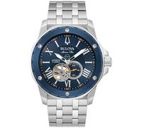 Bulova Reloj Analógico para Hombres de Automático con Correa en Acero Inoxidable 98A302