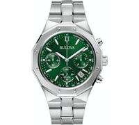 Bulova Reloj analógico 96B409 Cronógrafo clásico 44 mm 10 ATM para hombre