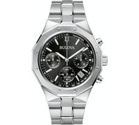 BULOVA Analógico Modelo 96B410 Misc Classic Chronograph Mens Watch 44mm 10ATM. Marca