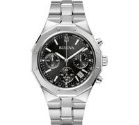 BULOVA Analógico Modelo 96B410 Misc Classic Chronograph Mens Watch 44mm 10ATM. Marca