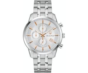 BULOVA Analógico Modelo 96B411 Sutton Chronograph Mens Watch 41mm 3ATM. Marca