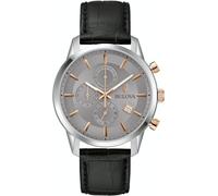 BULOVA Analógico Modelo 98B409 Sutton Chronograph Mens Watch 41mm 3ATM. Marca