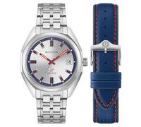 Bulova estrella del jet Cuarzo Ocasionales 96K112 50M De los hombres Reloj