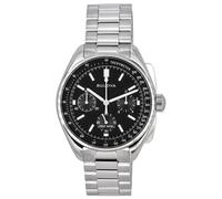 Bulova Reloj analógico de Cuarzo para Hombre con Correa de Acero Inoxidable 96K111, Negro, 96K111