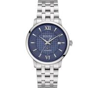 Bulova Hudson 96B447 - Reloj automático para Hombre (Acero y Azul)