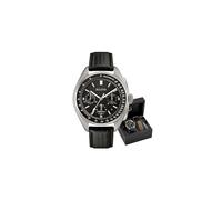 Bulova Luna - Reloj de Cuarzo para Hombre con cronógrafo para Hombre (Mecanismo de Cuarzo, Esfera Negra