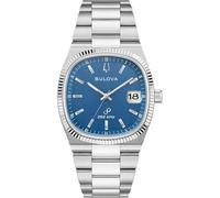Bulova Reloj para hombre 96B440 Super Sevilla Precisionist 262 kHz Acero, pulsera azul