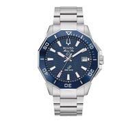 Bulova Reloj Analógico para Hombre de Cuarzo con Correa en Acero Inoxidable 96B433