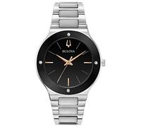 Bulova Reloj Analógico para Hombre de Cuarzo con Correa en Acero Inoxidable 9.6E+118