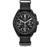 Bulova Reloj analógico para Hombre. de Cuarzo con Correa en Cuero 98A186