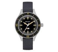 Bulova Reloj Analógico para Hombres de Automático con Correa en Nailon 98A266