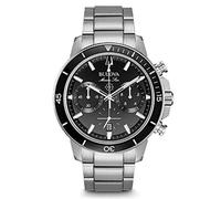 Bulova Reloj Analógico para Hombres de Cuarzo con Correa en Acero Inoxidable 96B272