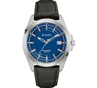 Bulova Reloj Analógico para Hombres de Cuarzo con Correa en Cuero 96B257
