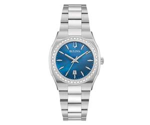 Bulova Reloj Analógico para Mujer'S de Cuarzo con Correa en Acero Inoxidable 96R246