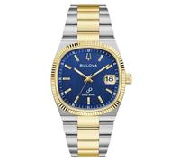 Bulova Reloj Analógico para para Hombre de Cuarzo con Correa en Acero Inoxidable 98B462