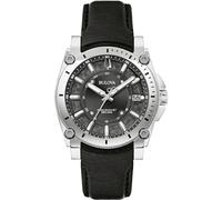 Bulova Reloj Analógico para para Hombre de Cuarzo con Correa en Cuero 96B416