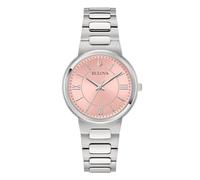 Bulova Reloj de mujer Classic Lady 32 mm 96L335, plateado