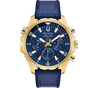 Bulova Reloj Cronógrafo para Hombre de Cuarzo con Correa en Silicona 97B168