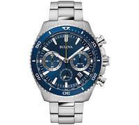 Bulova Reloj Cronógrafo para para Hombre de Cuarzo con Correa en Acero Inoxidable 98B393