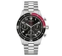 Bulova Reloj Cronógrafo para para Hombre de Cuarzo con Correa en Acero Inoxidable 98B451