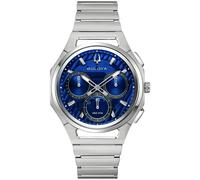 Bulova Reloj De Pulsera Hombre Cronógrafo Curv Acero/Azul Chrono 96A339