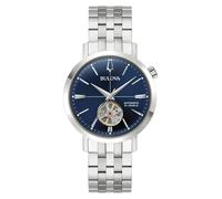Bulova Reloj Hombre Automático Correa Acero Ref. 96A320, turquesa, Pulsera