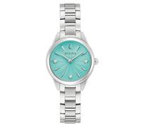 Bulova 96P253 - Reloj analógico para mujer con correa de acero inoxidable