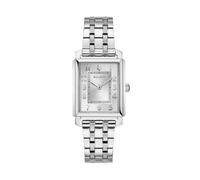 Bulova Sutton Lady 96L349 - Reloj Mujer Analógico 25x37mm, Movimiento Cuarzo GL22, Caja y Brazalete de Acero Inoxidable, Esfera Plateada