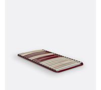 BULTEX Somier de láminas morfológicas 5 zonas Bultex. Color burdeos