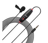 Bulufree LYM-DM1 - Micrófono de condensador omnidireccional, micrófono de condensador, micrófono de vídeo profesional con cable de audio de 6 m para Canon Nikon Sony videocámara DSLR para Phone