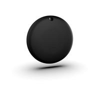 BuLuHAHA Air Tag Smart Bluetooth Tracker Funciona con Apple Find My (iOS Solamente), batería reemplazable, Resistente al Agua, Key Finder para Llaves, Bolsos, Equipaje y Mascotas. (Negro, 1 Pack)