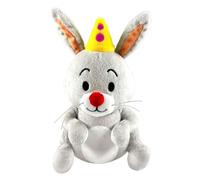 Bumba - Peluche de conejo (20 cm), color gris claro