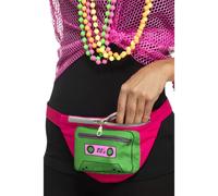 Bumbag De Las Damas Punk Rocker De Los Años 80 Accesorio De Disfraz Elegante