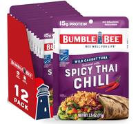 Bumble Bee - Atún condimentado con chile tailandés picante, bolsas de 2.5 onzas, 12 unidades por Bumble Bee