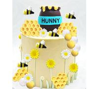 bumble bee cake decoración decoración de tarta babyshower oso adorno para tarta fun to bee one productos para fiestas infantiles bumble bee