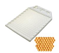 Bumble Bee Molde de silicona de abeja Abejas de panal Moldes de chocolate de silicona Abejas Molde de silicona Abeja Fondant Molde de silicona Colmena de silicona Molde de caramelo (panal B)