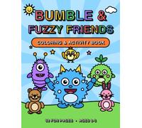 Bumble & Fuzzy Friends: Jumbo Coloring Book for Kids Ages 3-6
