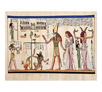Bumblebeaver PAINTING ANCIENT EGYPTIAN HEIROGLYPHICS HORUS THOTH ANUBIS MURAL 30x40 cms POSTER Pintar Antiguo Egipto Póster