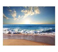 Bumblebeaver PHOTOGRAPH SEASCAPE BEACH SAND OCEAN SURF WAVES PICTURE ART PRINT POSTER FOTO Marina playa Arena Oceano Imagen Lámina Póster