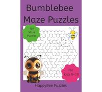 Bumblebee Maze Puzzles: 70+ Maze Puzzles for kids 8-10 years