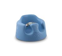 Bumbo Asiento de Suelo para Bebé - Diseño Ergonómico, Fácil de Limpiar, con Arnés de Seguridad - Cómodo y Seguro - Asiento de Apoyo para Bebés de 3 a 12 Meses - Color Azul